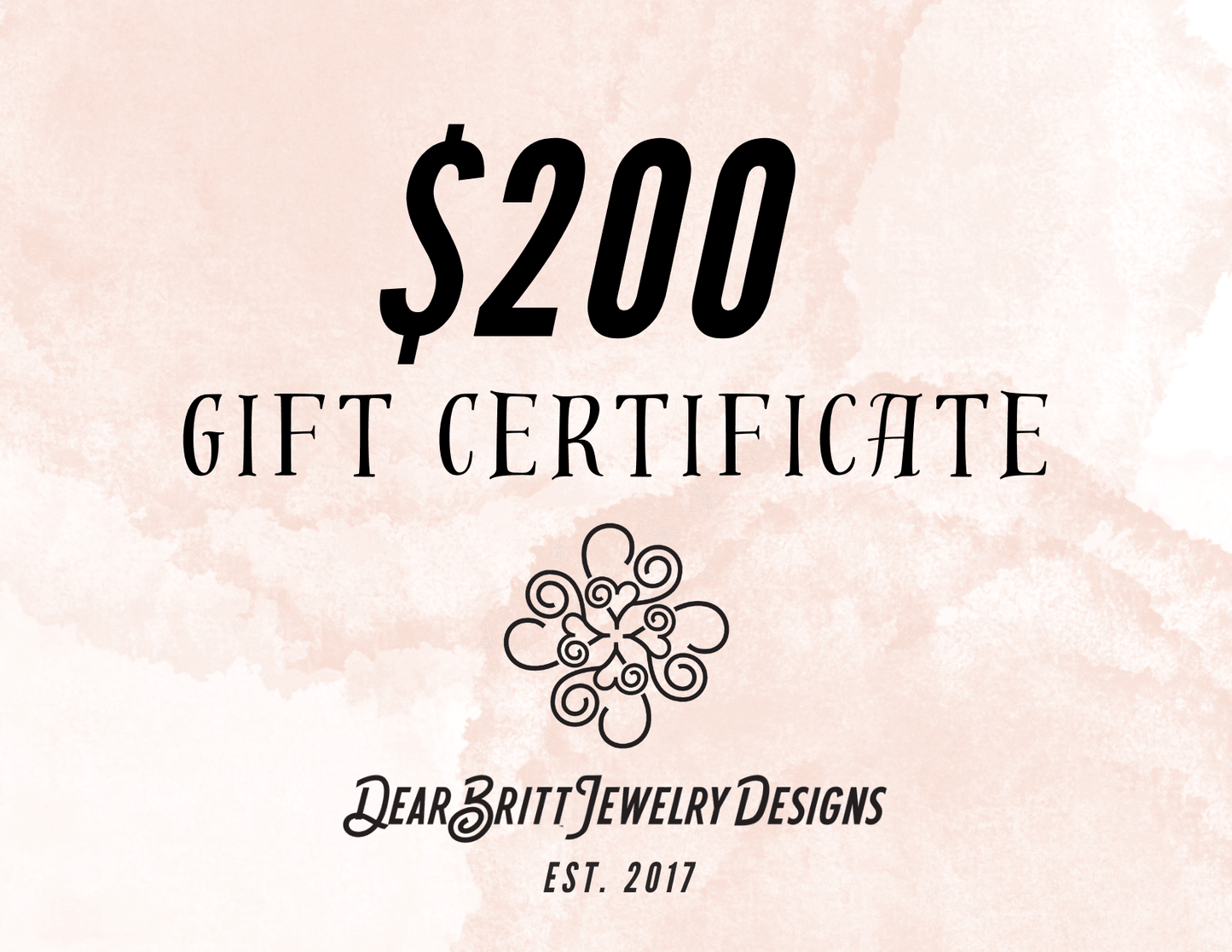 Gift Certificate