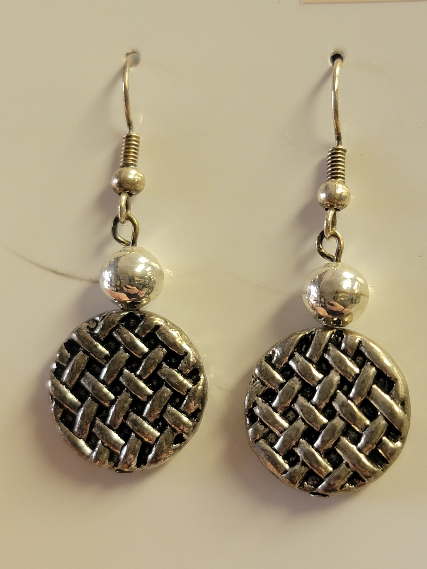 Silver Plated Charm Earrings