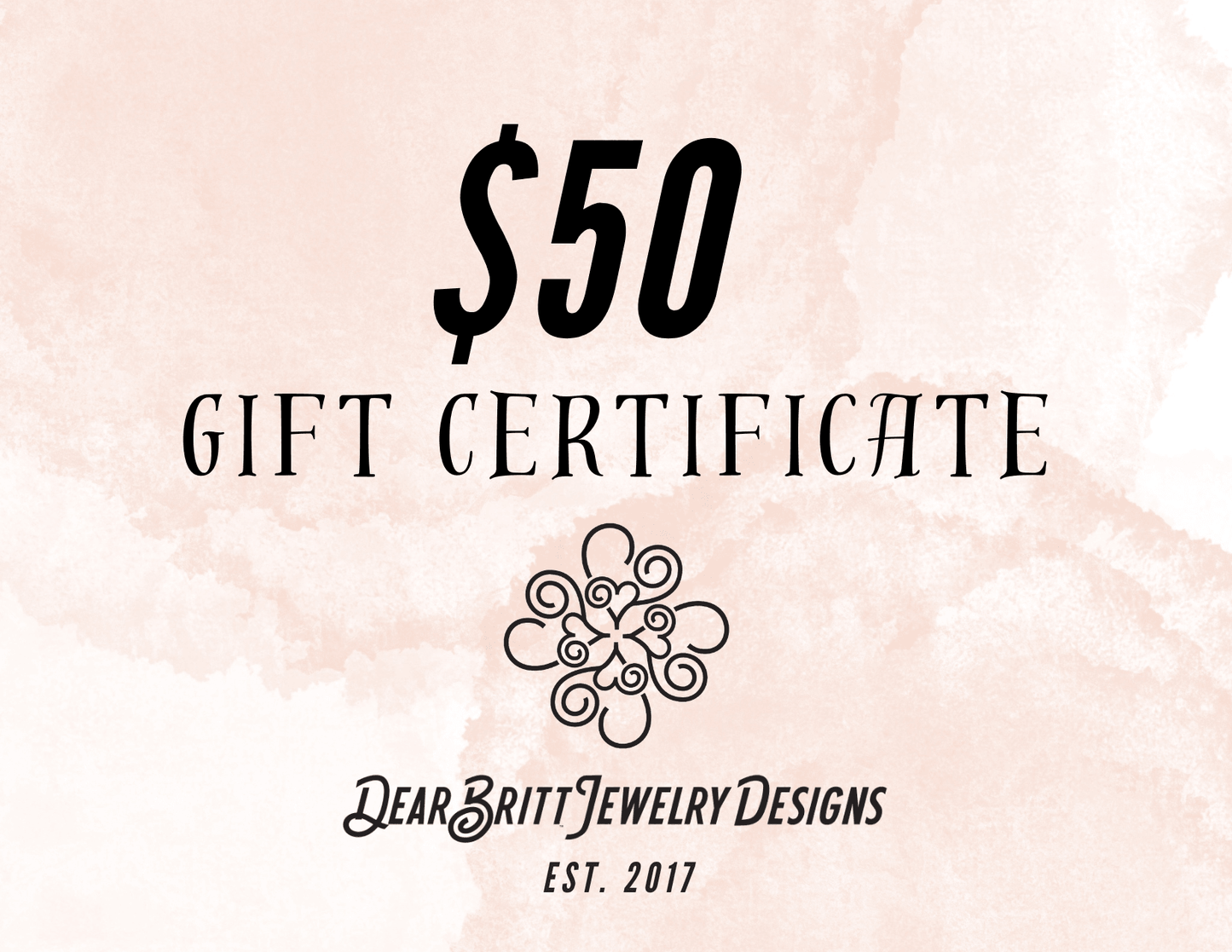 Gift Certificate
