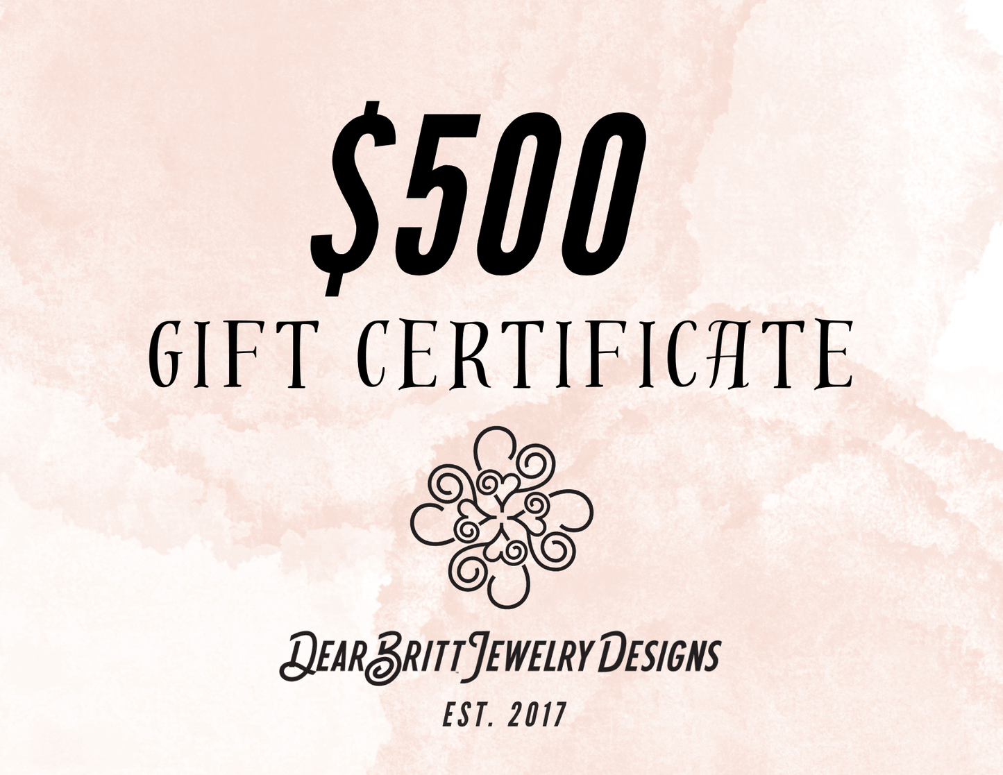 Gift Certificate