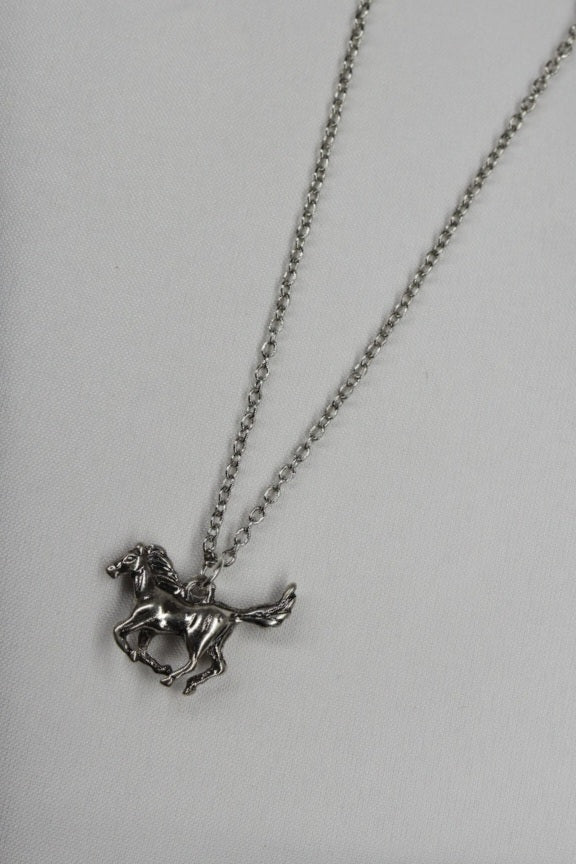 Little Horse Necklace - Silver - One of a kind