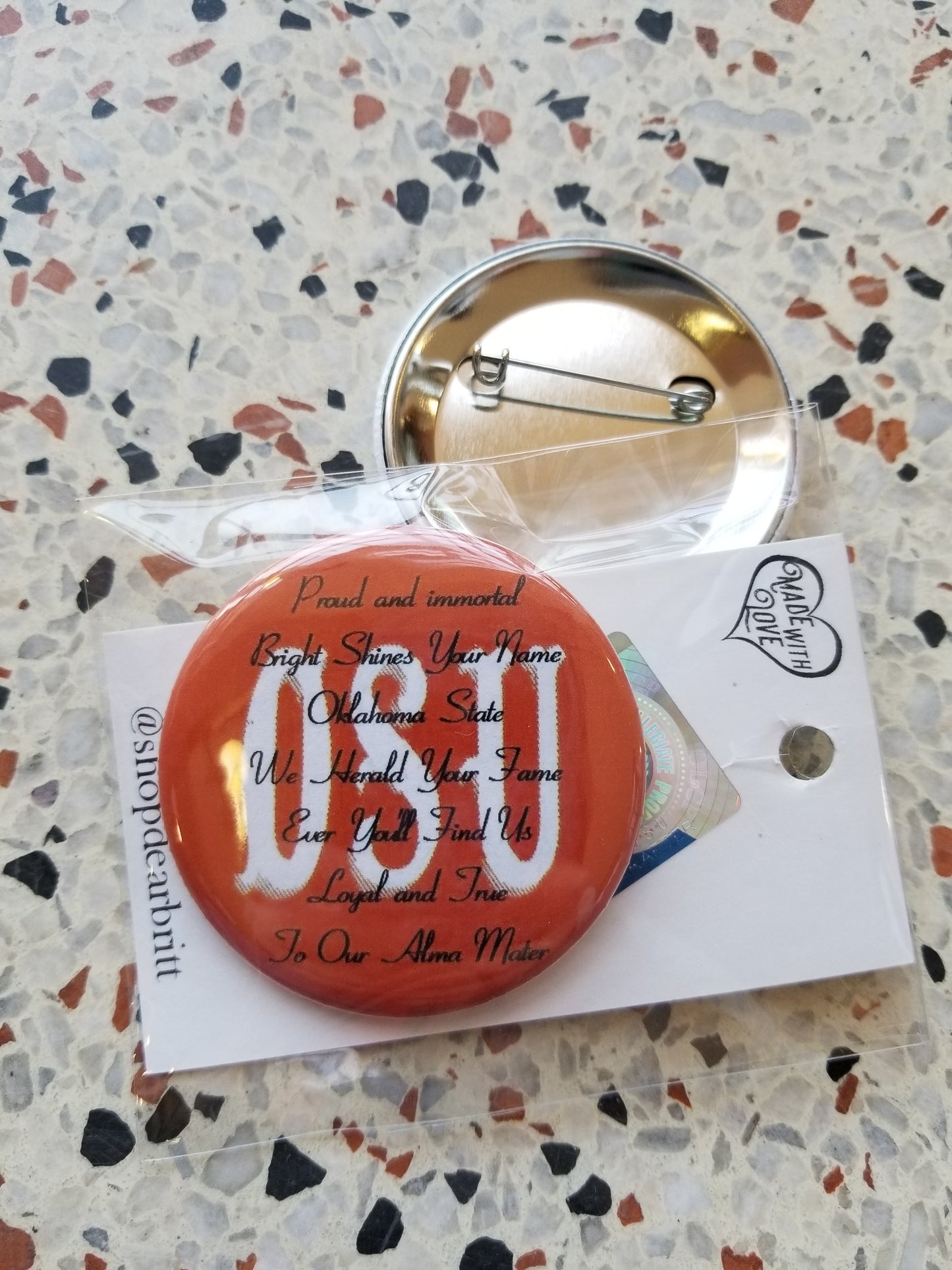OSU Alma Mater Pin/Magnet