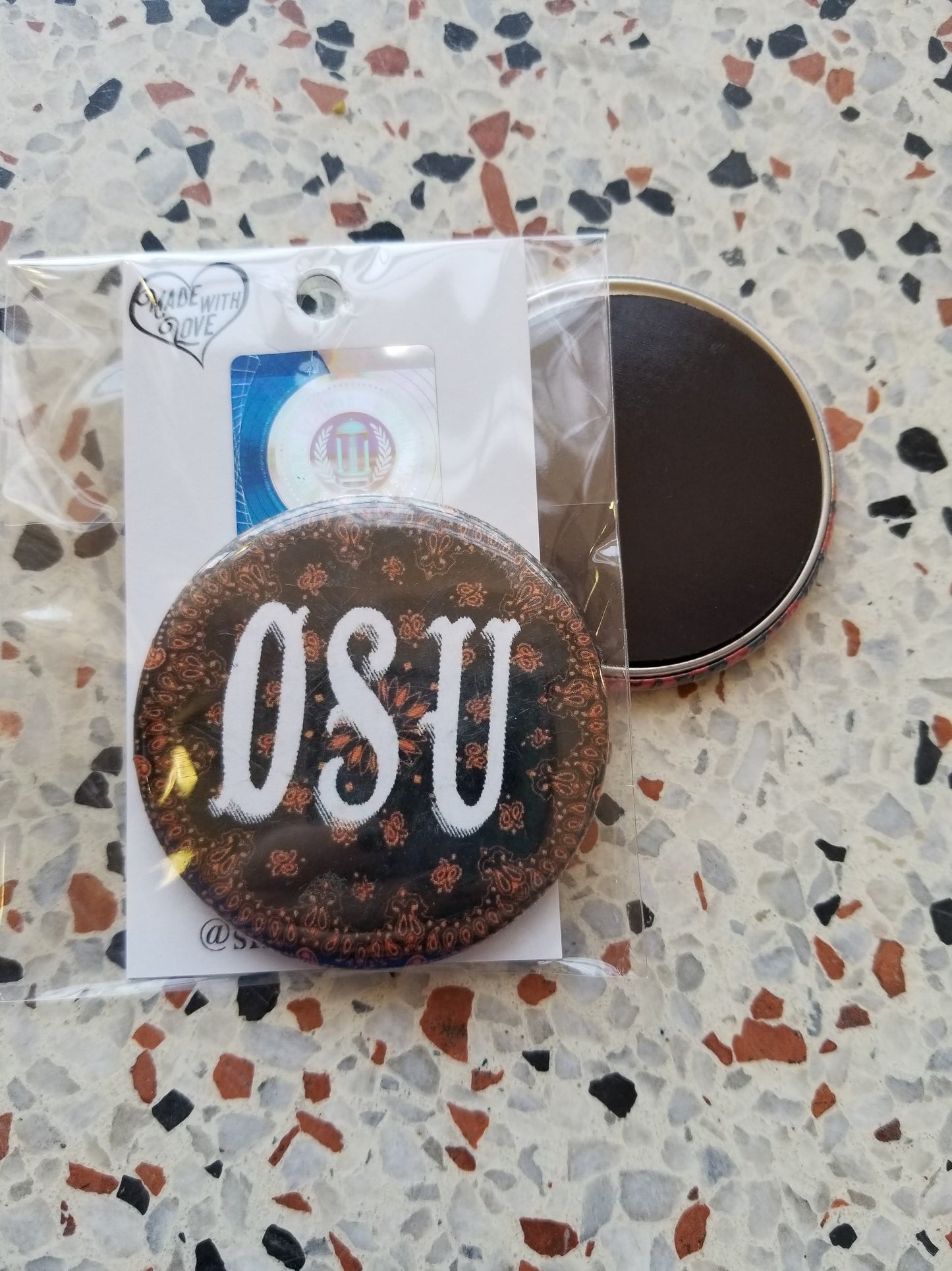 OSU Bandanna Pin/Magnet