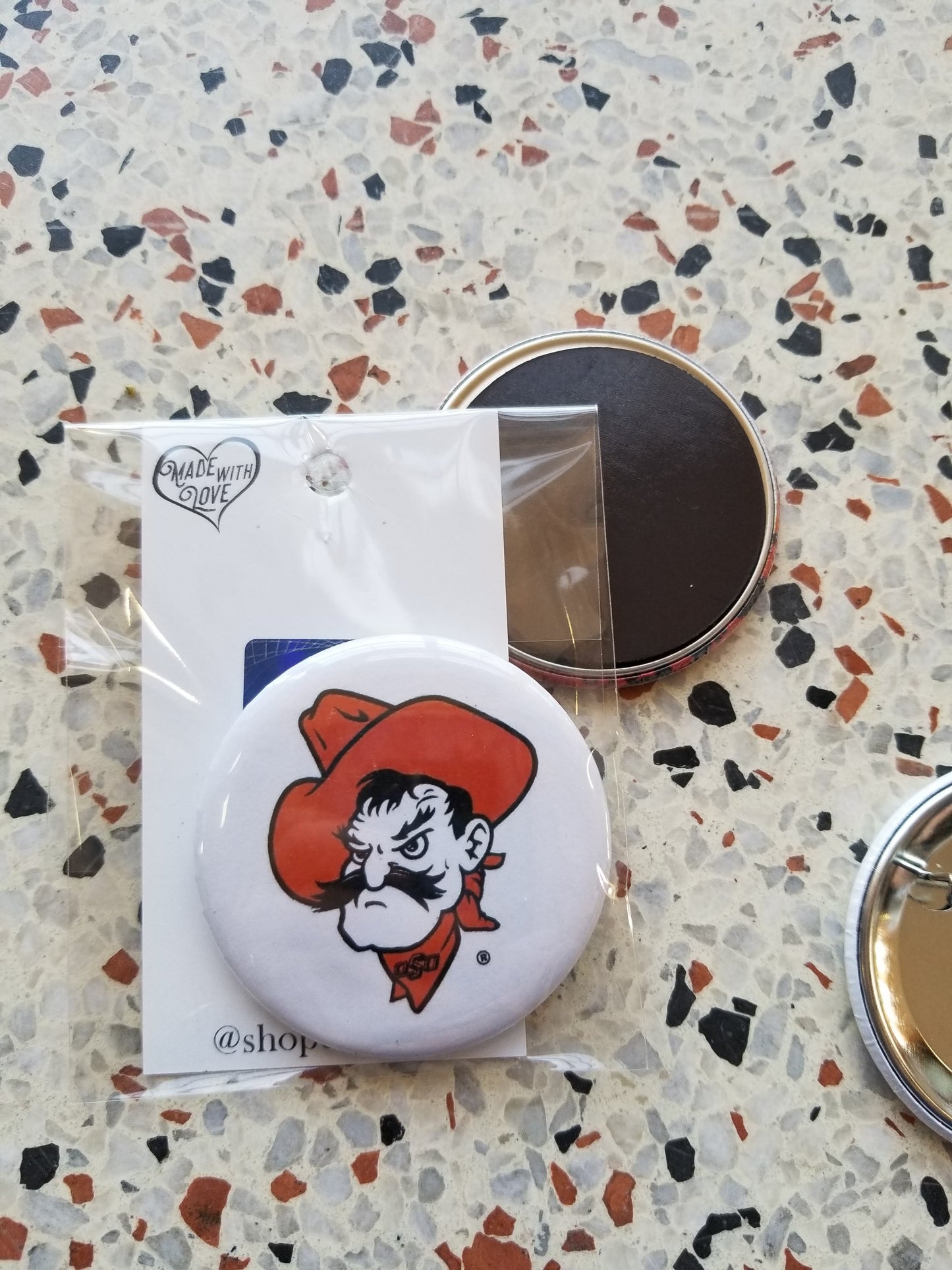 Pistol Pete Pin/Magnet