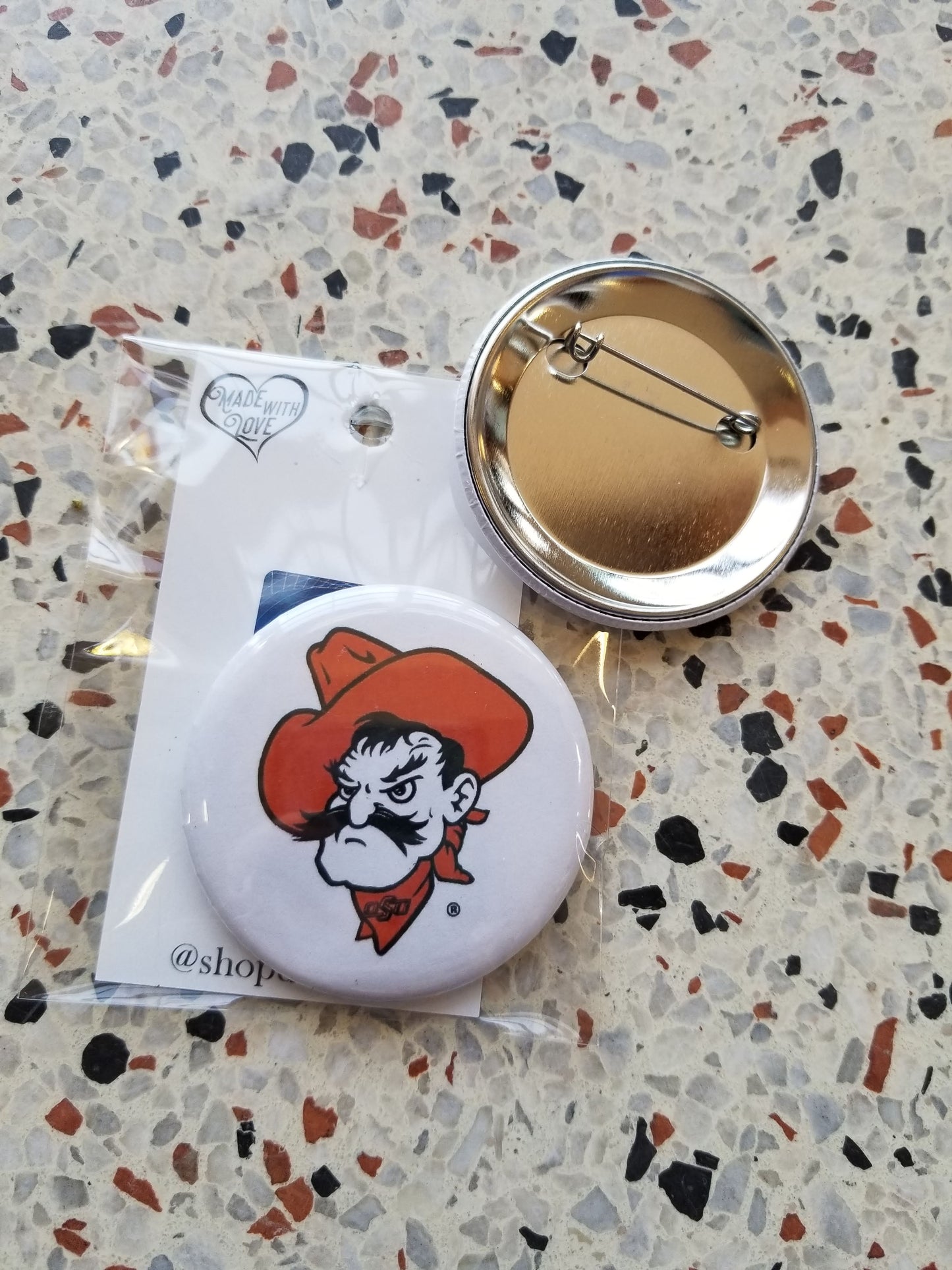 Pistol Pete Pin/Magnet