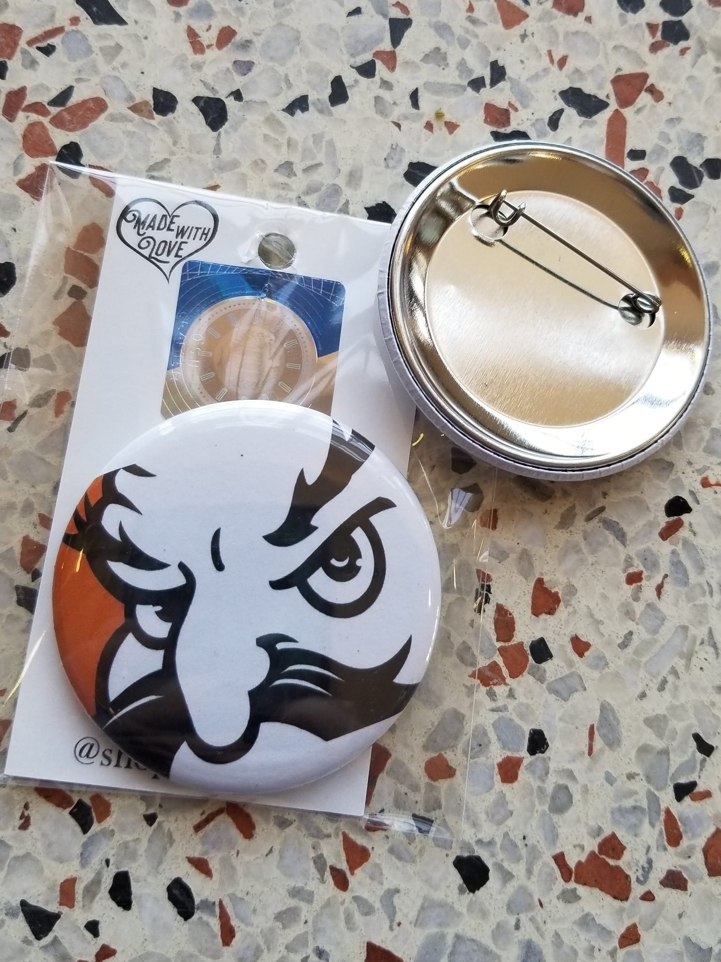 OSU Pete Close Up Pin/Magnet