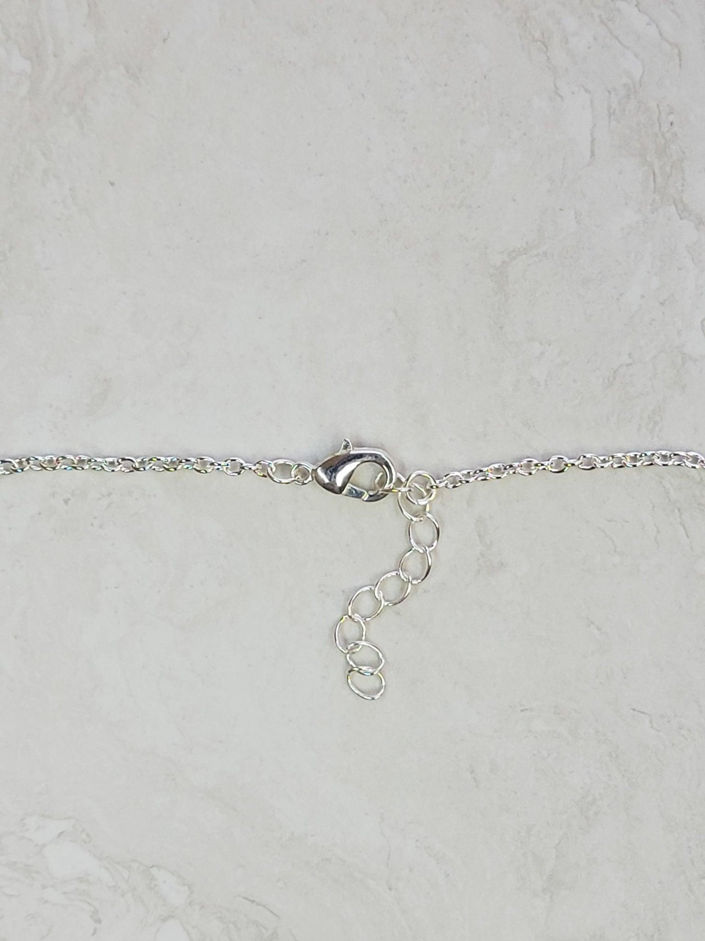 Manatee Necklace - Silver Plated - One Of A Kind