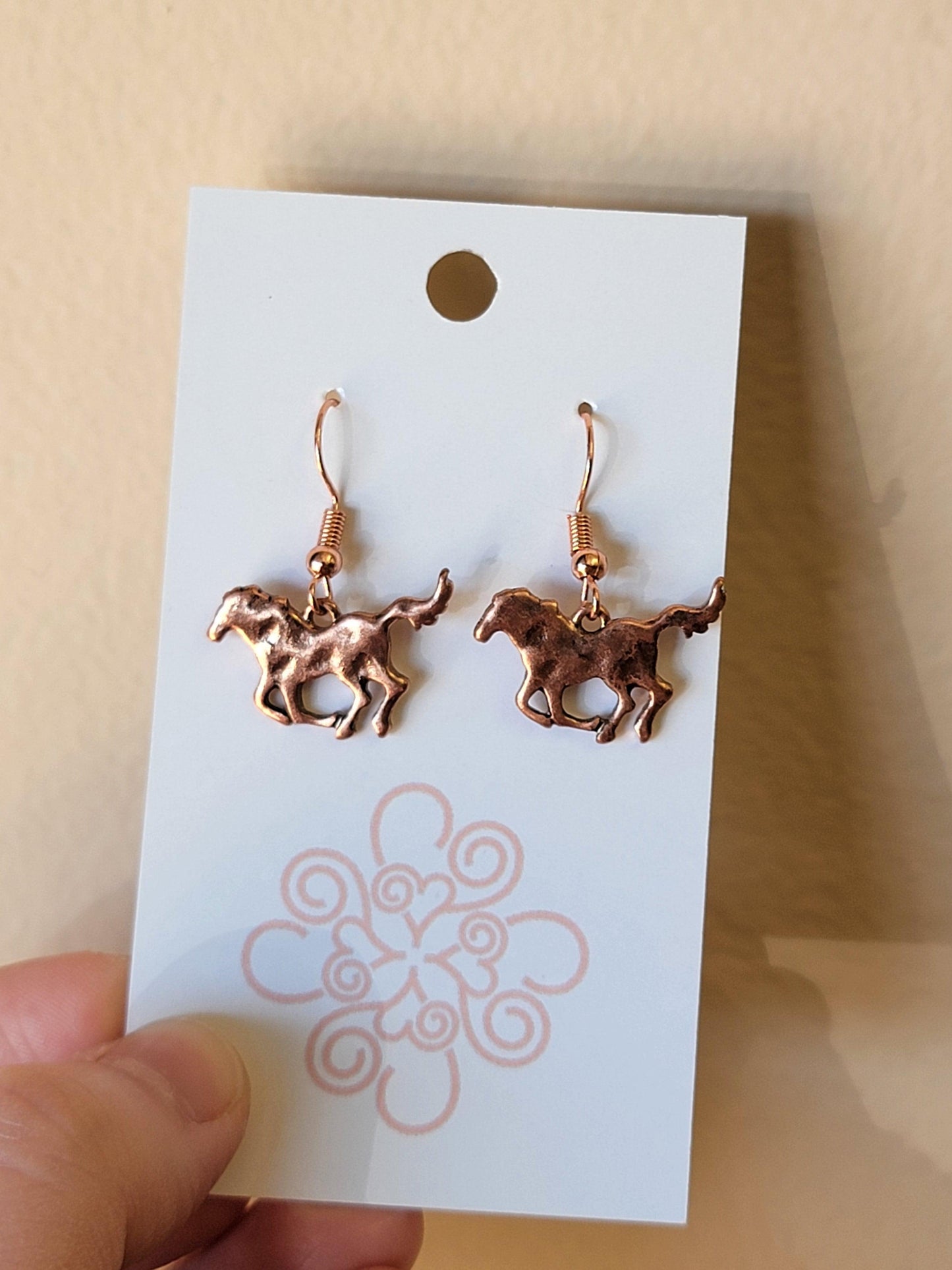 Horse Earrings - Copper - Limited Edition