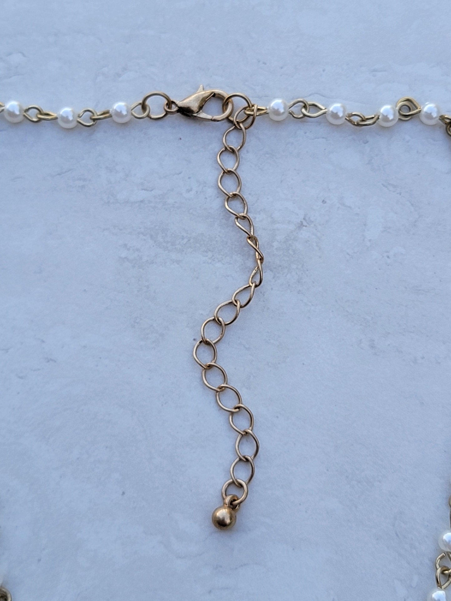 Gold Hammered Oklahoma Pendant Necklace