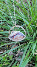 Mountain Sun Statement Necklace - Crazy Lace Agate, Sterling Silver & 14kt Gold Filled - One Of A Kind