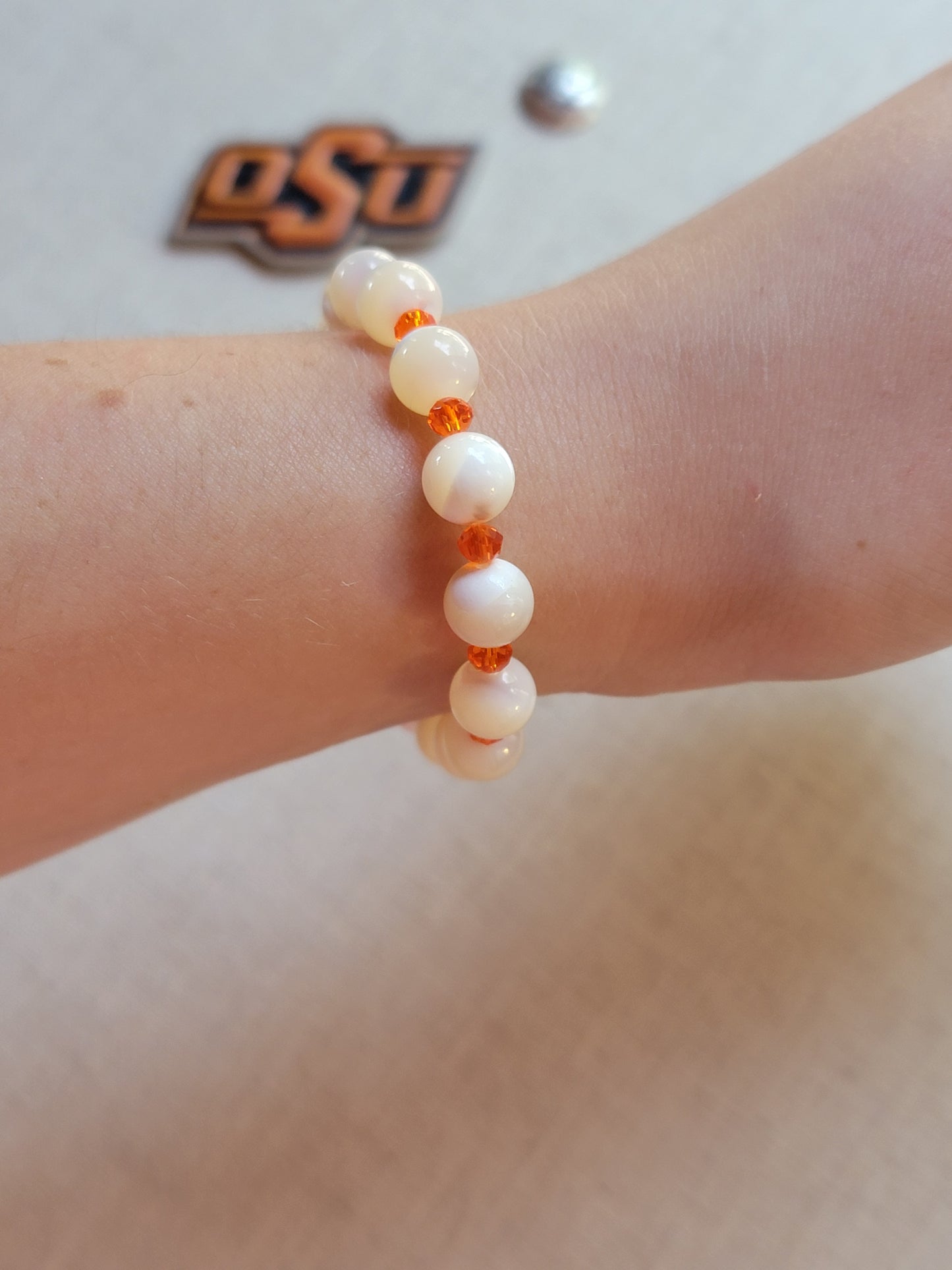 Pete's Mother of Pearl Bracelet