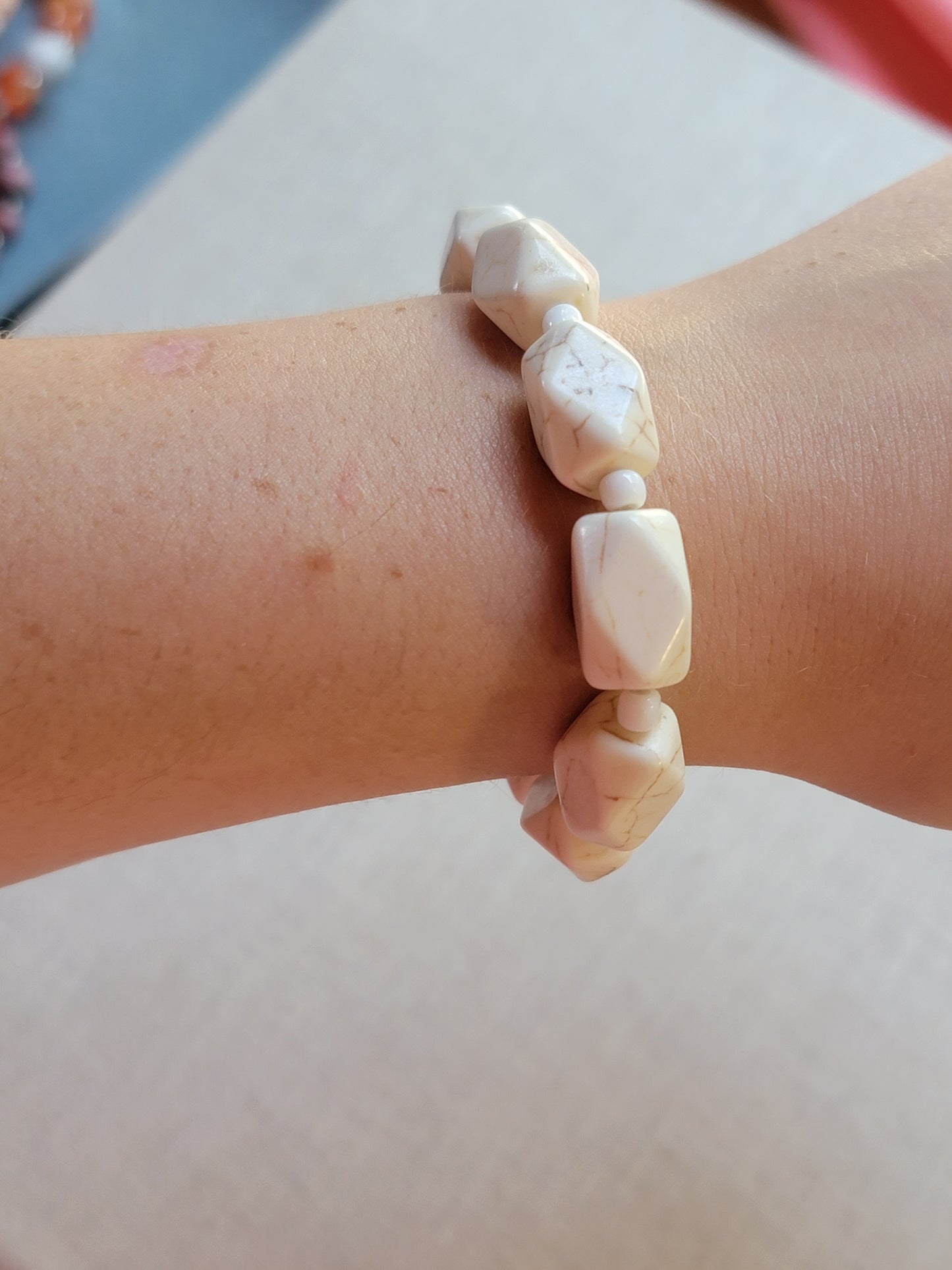 The white rose bracelet