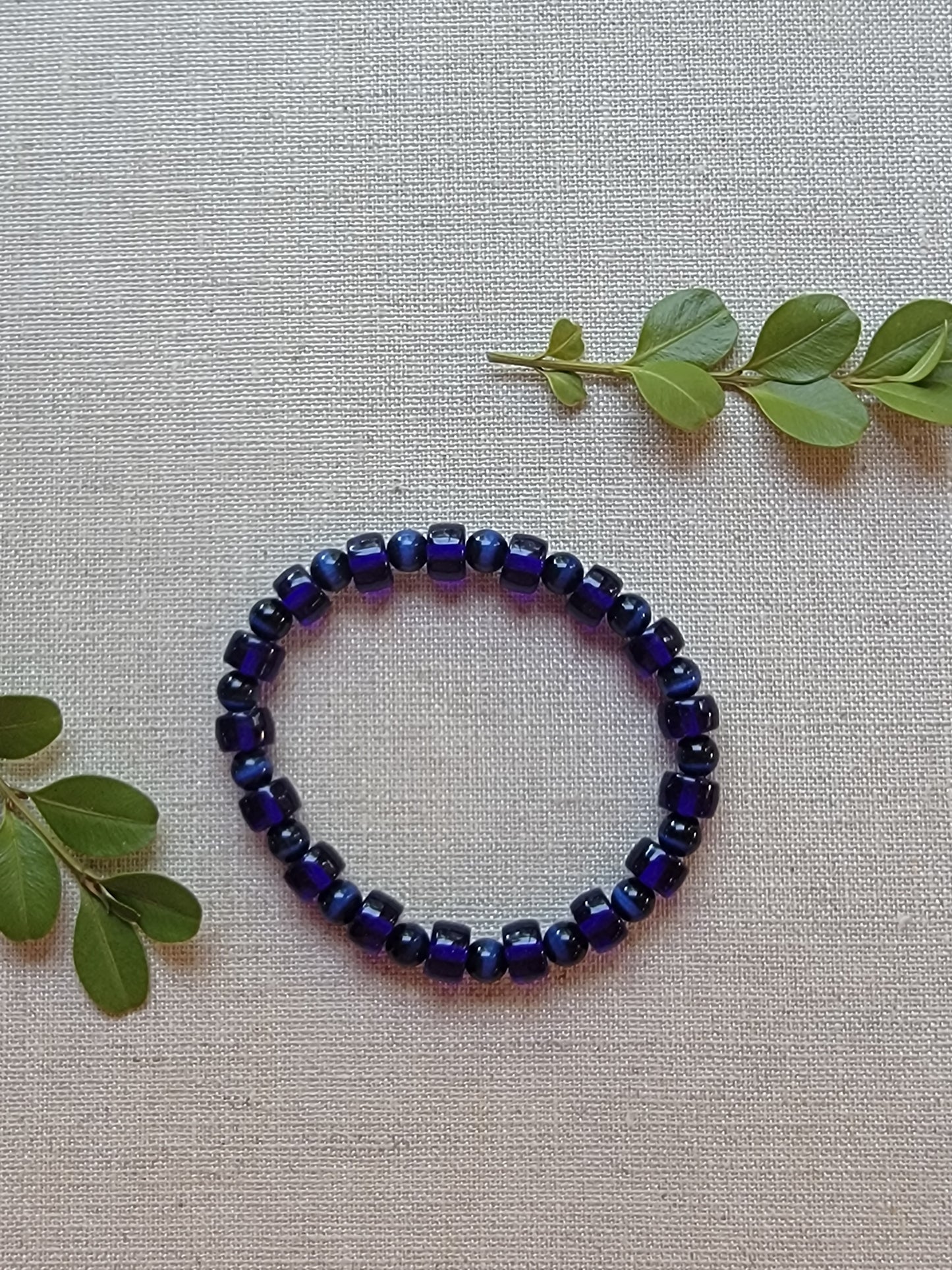 Midnight Iris Braclet