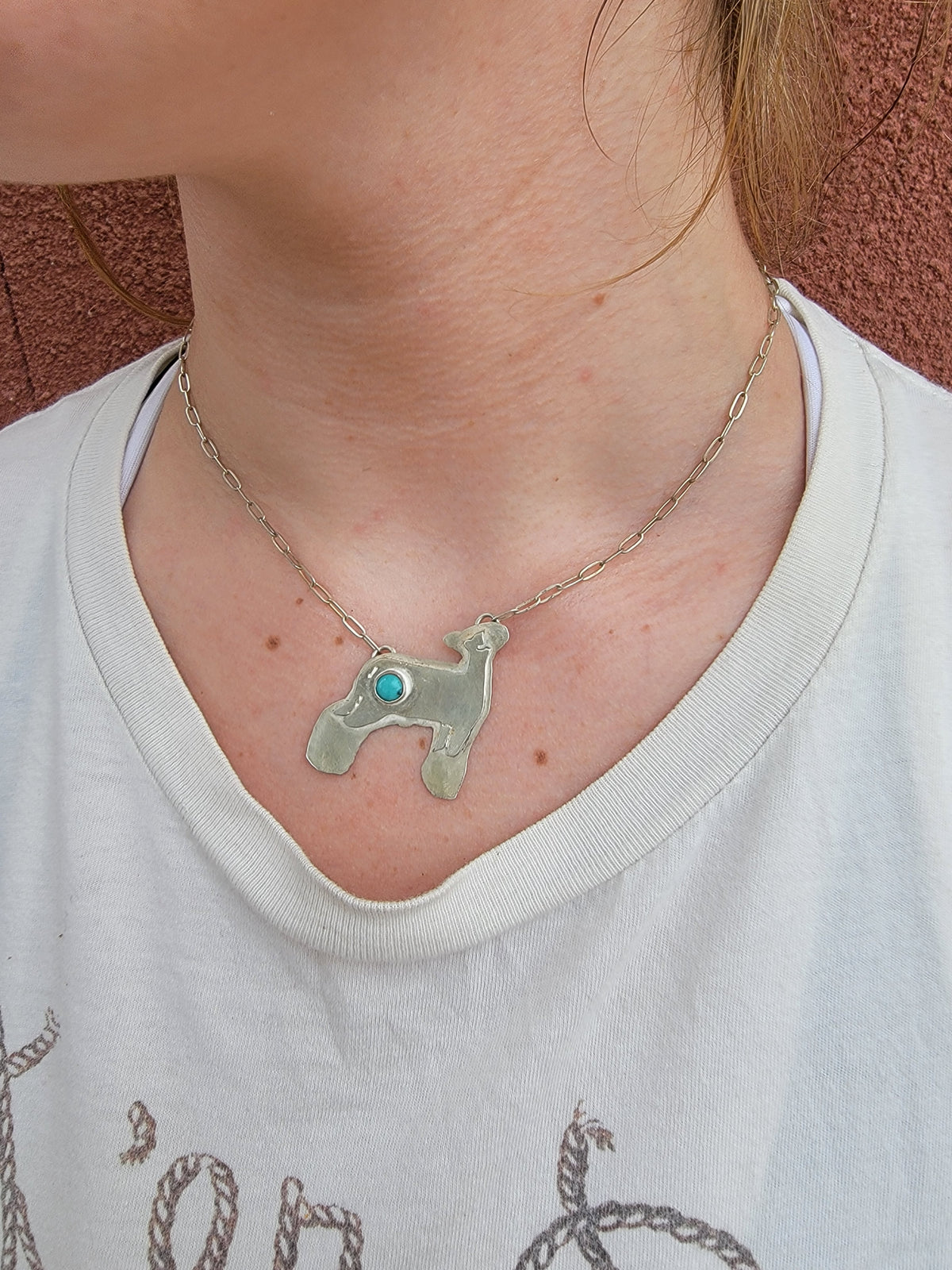 Custom Livestock Necklace - Made to Order - .925 Sterling Silver