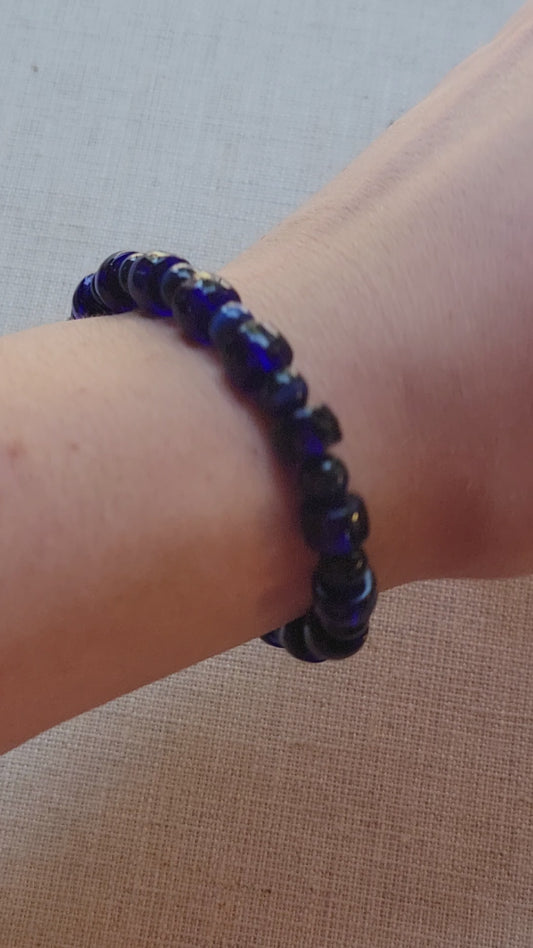 Midnight Iris Bracelet
