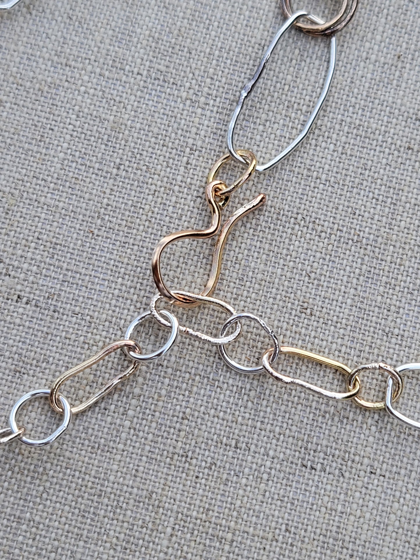 Mountain Sun Necklace - Crazy Lace Agate, Sterling Silver & 14kt Gold Filled - One Of A Kind