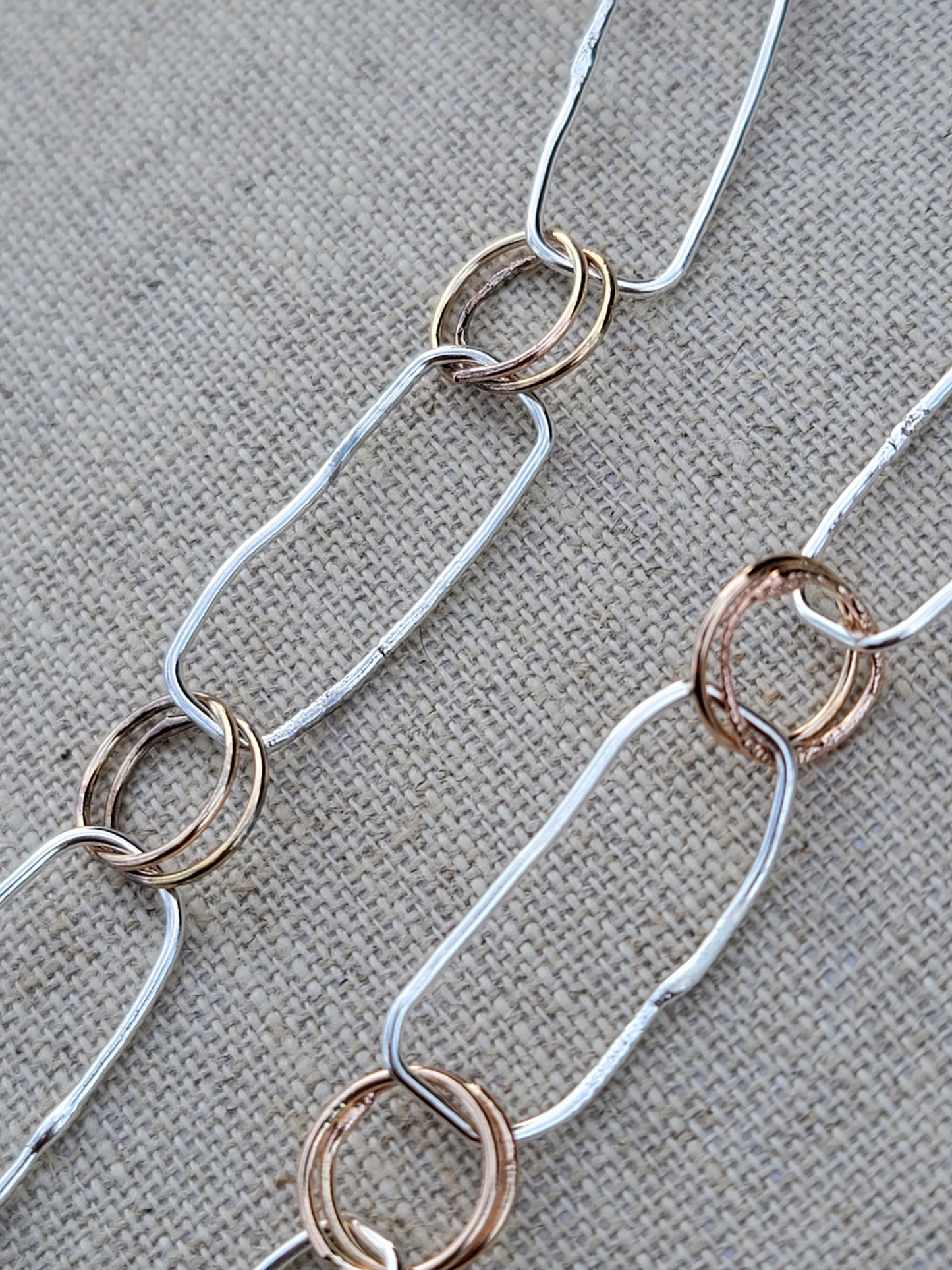 Mountain Sun Necklace - Crazy Lace Agate, Sterling Silver & 14kt Gold Filled - One Of A Kind