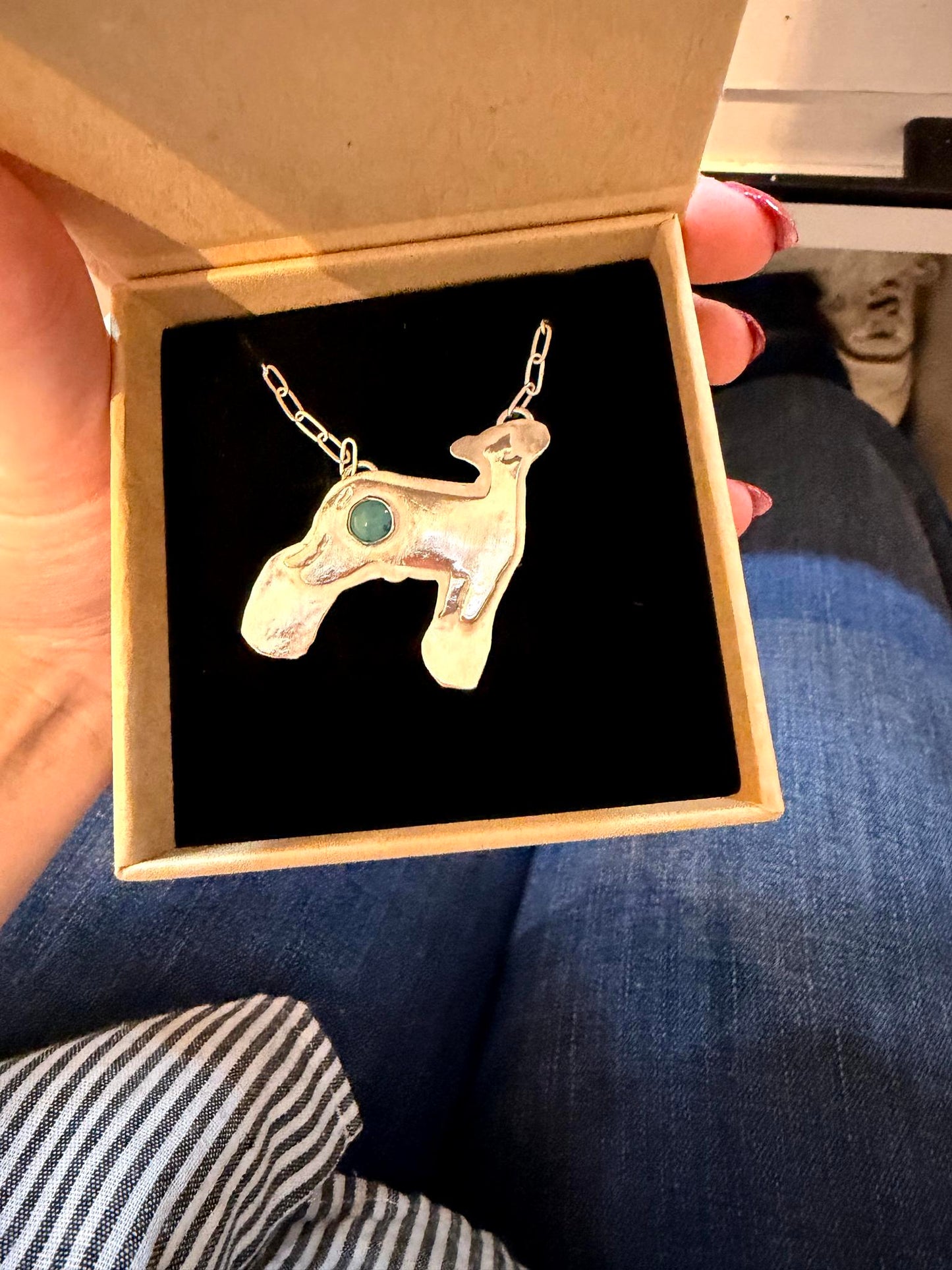 Custom Livestock Necklace - Made to Order - .925 Sterling Silver
