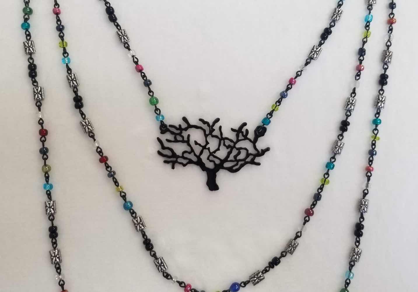 Three Strand Tree Necklace - Made to order