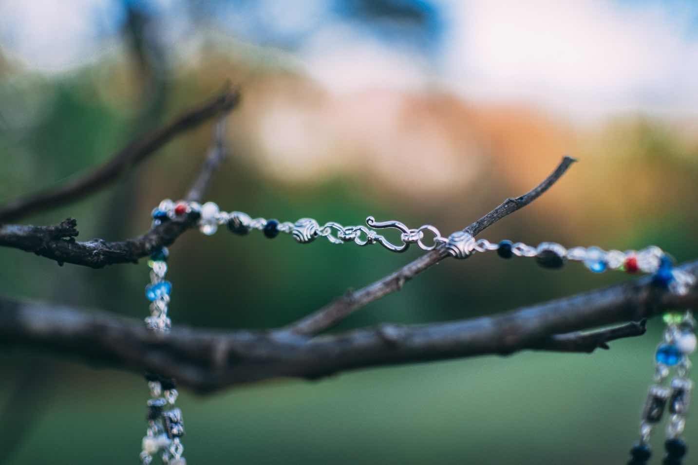 Three Strand Tree Necklace - Made to order