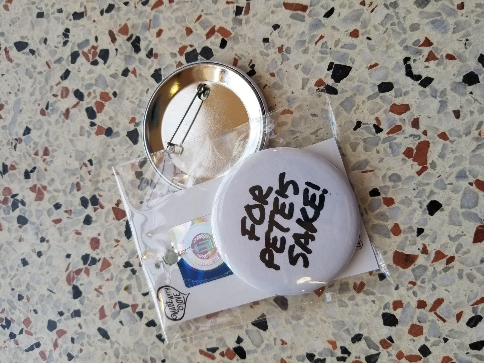 For Pete's Sake! Pin/Magnet - DearBritt