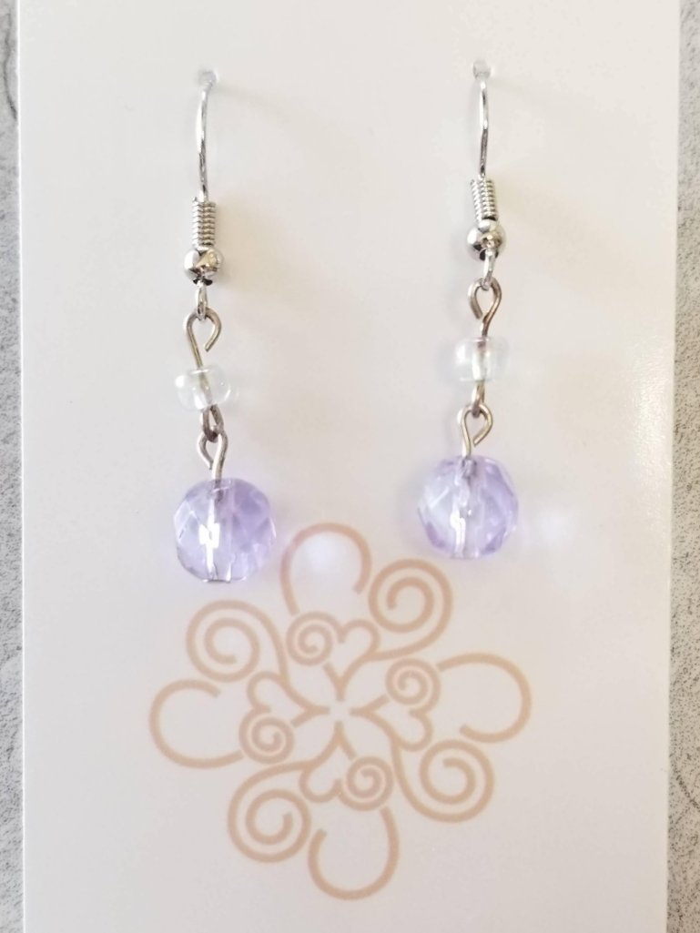 Blue Dangle Earrings - DearBritt