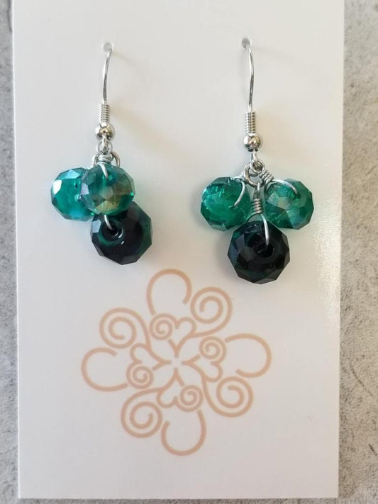 Crystal Charm Earrings - DearBritt