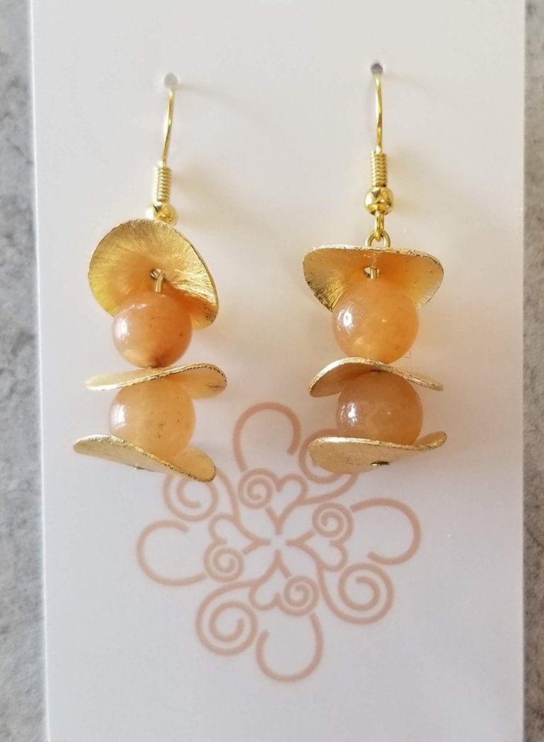 Gold Ring Earrings - DearBritt