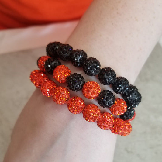 OSU Sparkle Bracelet Set