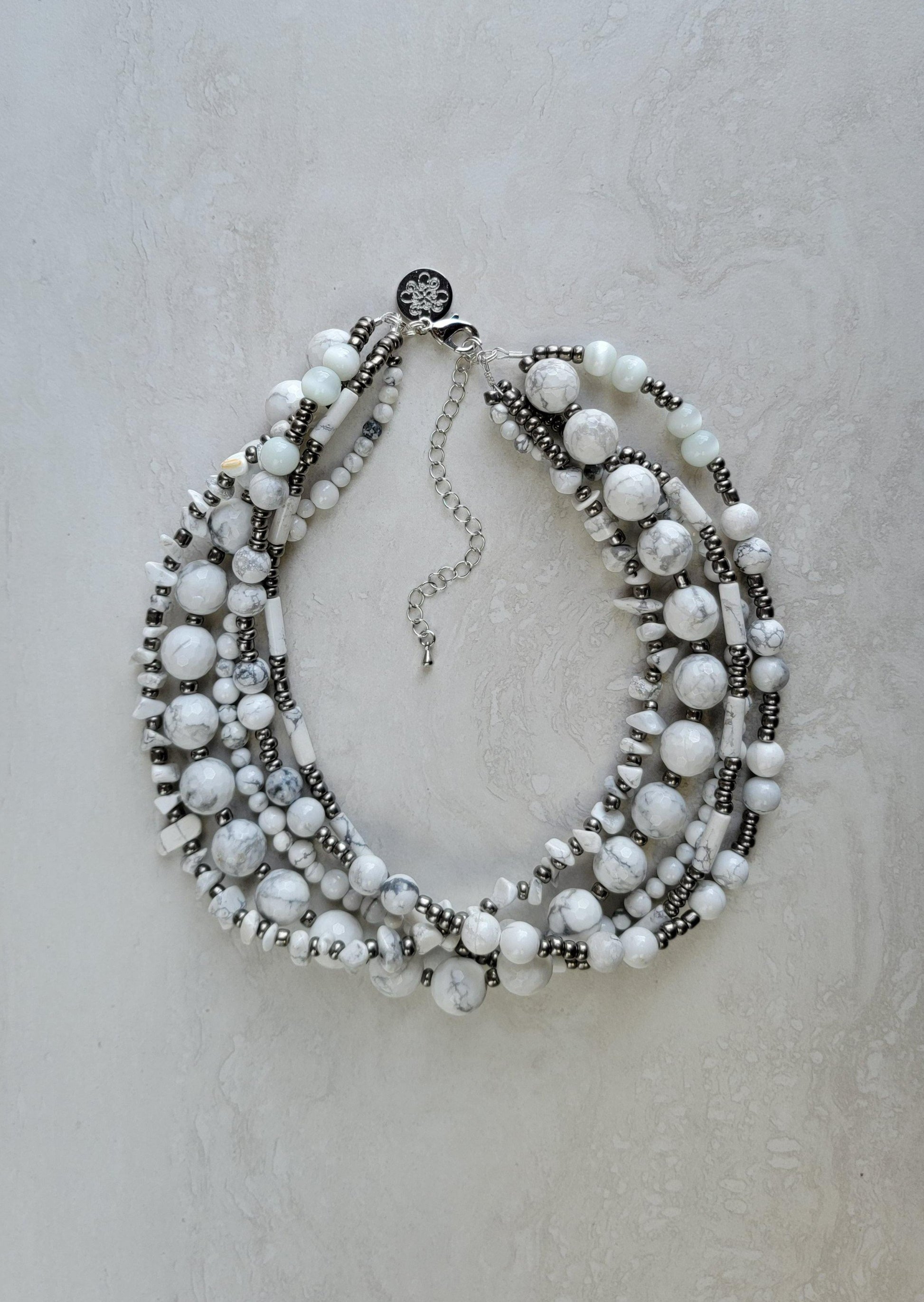 Beaded Twist Necklace - DearBritt