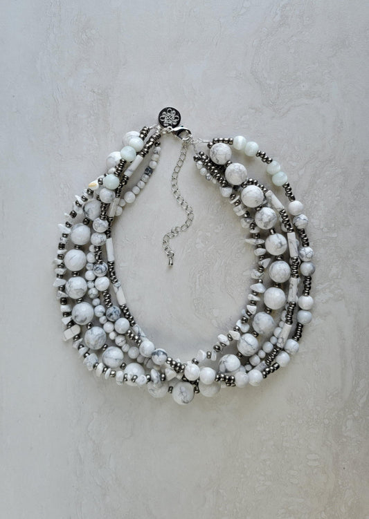 Beaded Twist Necklace - DearBritt