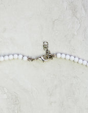 White Puka Sea Shell Necklace - Silver Adjustable Lobster Clasp