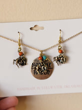 Not My First Rodeo Jewelry Set - Matching Necklace & Earrings Set