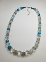 Ocean Water Statement Necklace - One of a kind