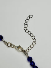 Blue & Yellow Crystal Necklace