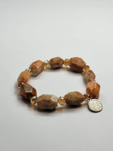Orange Quarts Stone Bracelet - One of a kind