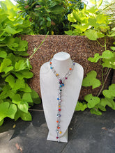 Multi Color Floating Bead Necklace
