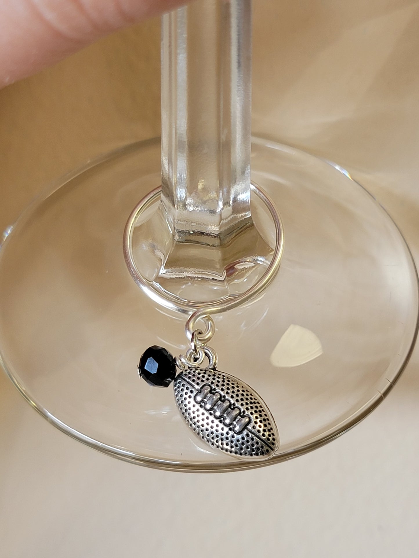 OSU Sports Wine Glass Charms