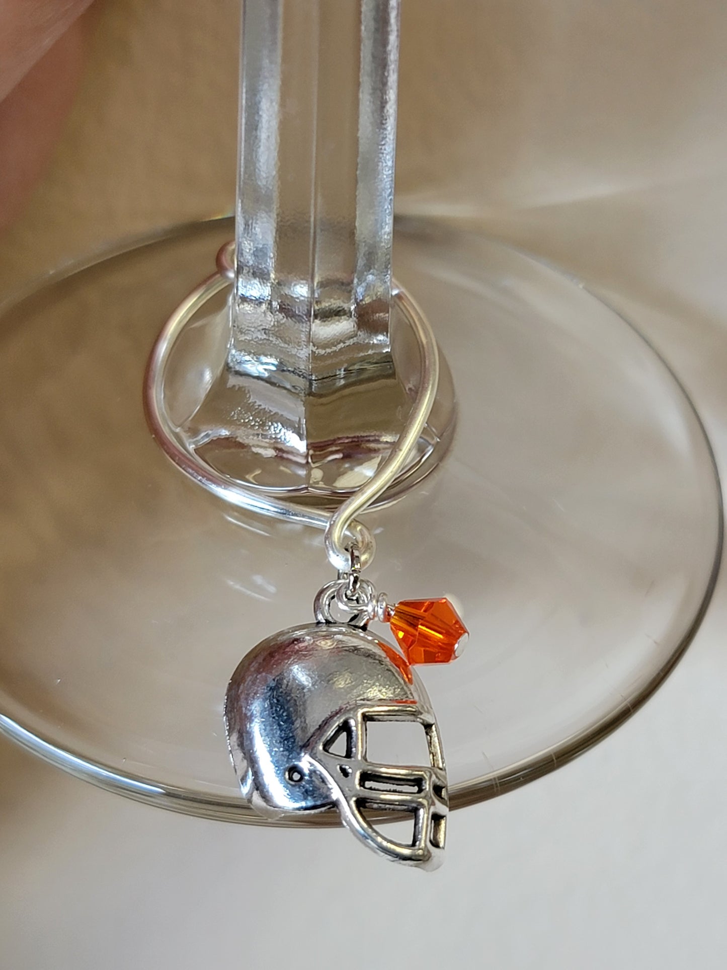 OSU Sports Wine Glass Charms