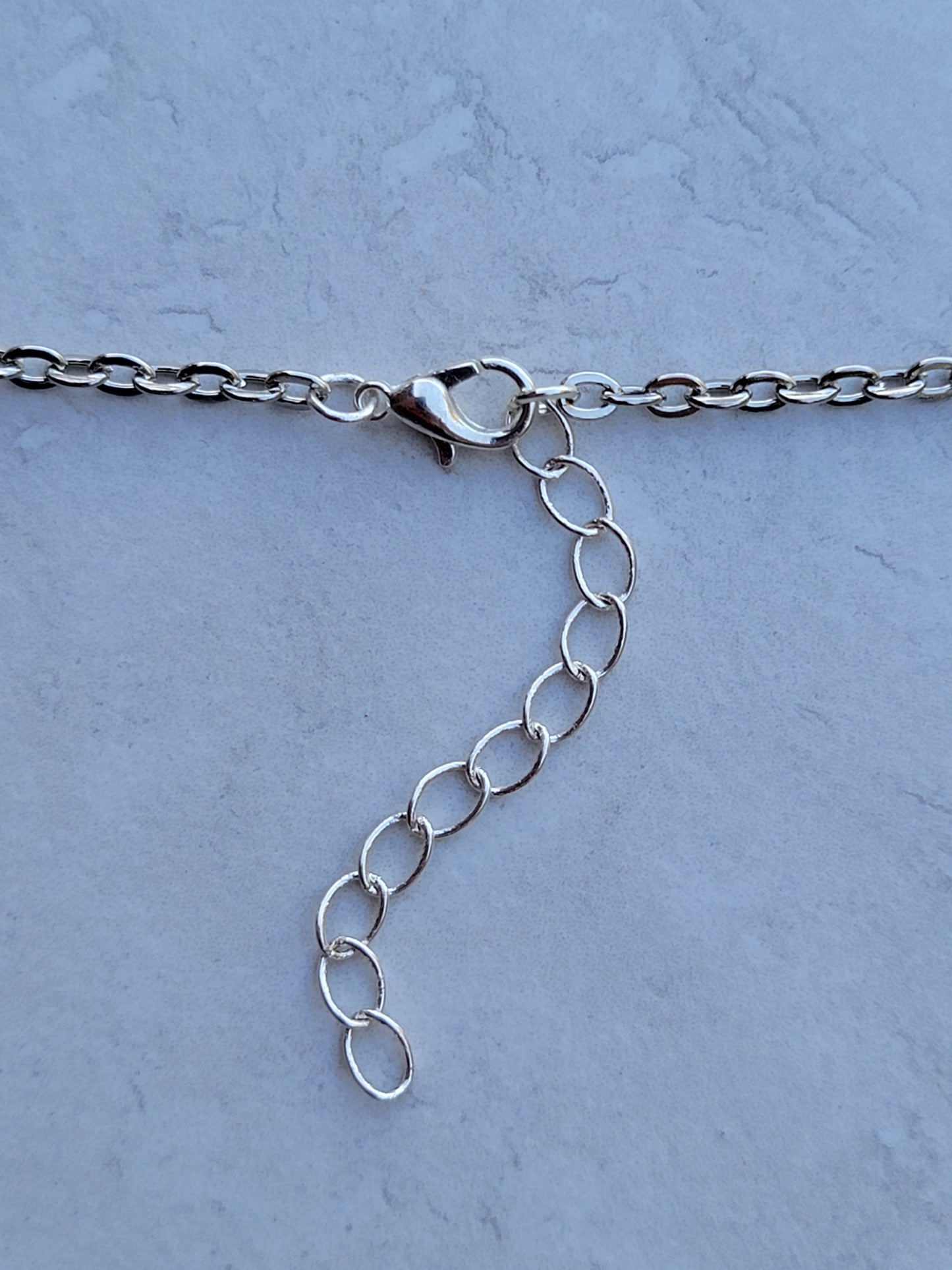 Football Pendant Necklace - Silver