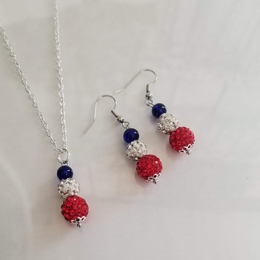 Red White & Blue Sparkle Set - DearBritt