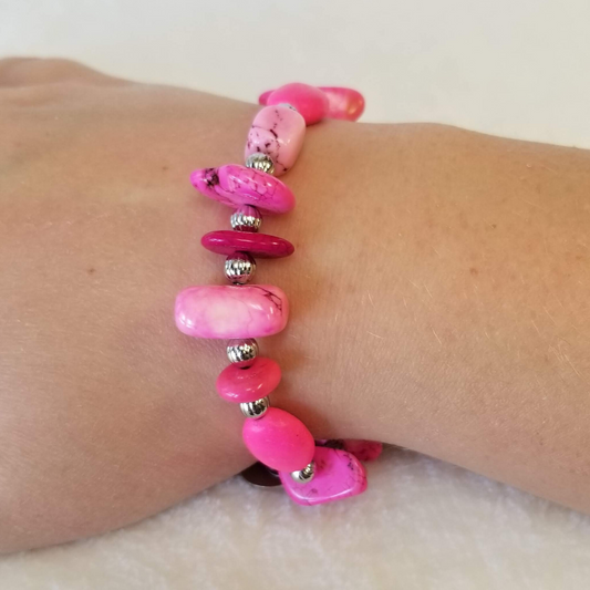 Pink Stone Bracelet - DearBritt