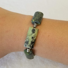 Long Green Stone Bracelet - DearBritt
