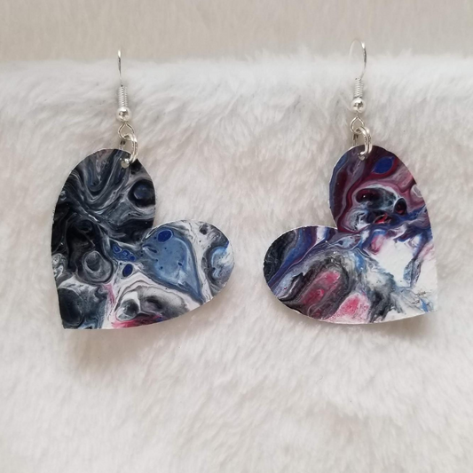 Lowe Heart Earrings - DearBritt