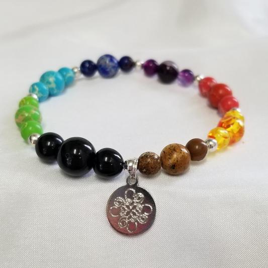 Rainbow Stone Bracelet - DearBritt