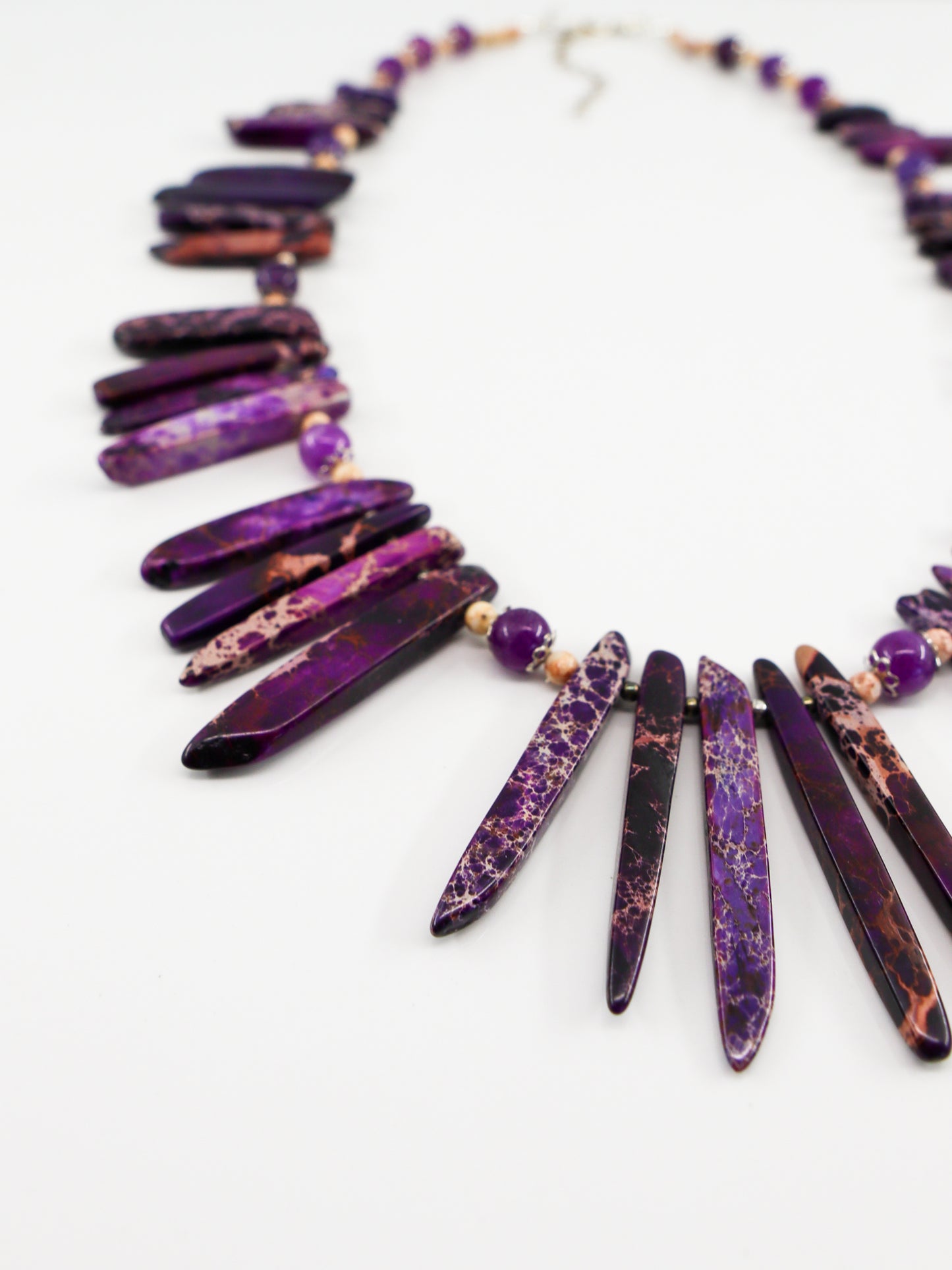 Purple Jasper Necklace