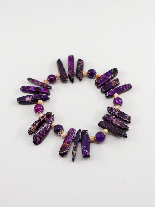 Purple Jasper Bracelet