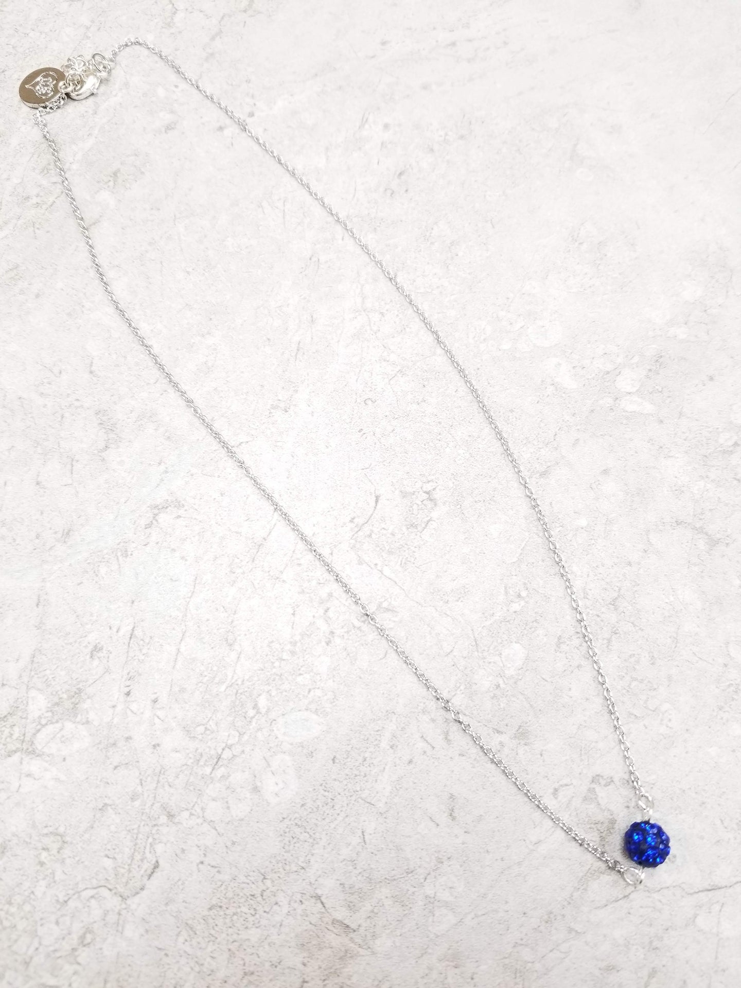 Simple Sparkle Bead Necklace