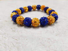 Blue & Yellow Sparkle Bracelet - DearBritt